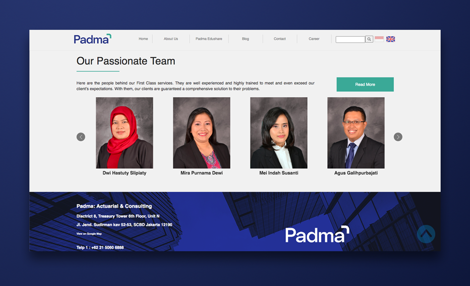 Padma Website